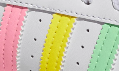 Shop Adidas Originals Kids' Superstar Sneaker In White/ Bliss Orange