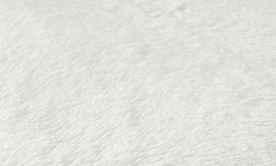 Kenneth Cole Faux Fur Reversible Throw In White