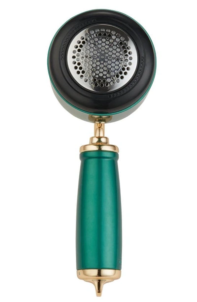 Shop Salav Retro Edition Lint Roller Fabric Shaver In Emerald