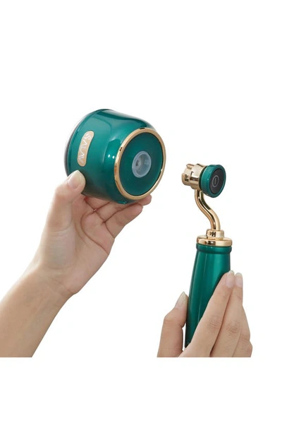 Shop Salav Retro Edition Lint Roller Fabric Shaver In Emerald