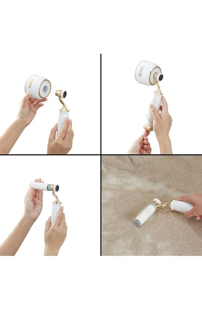 Salav Retro Edition Lint Roller Fabric Shaver In Pearl