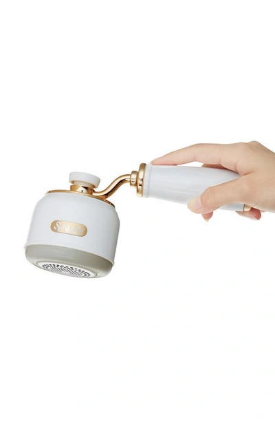 Salav Retro Edition Lint Roller Fabric Shaver In Pearl