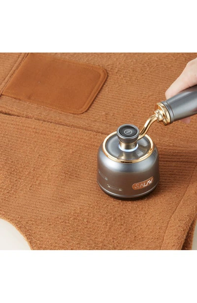 Salav Retro Edition Lint Roller Fabric Shaver In Titanium