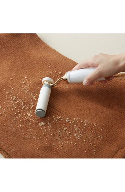Salav Retro Edition Lint Roller Fabric Shaver In Pearl