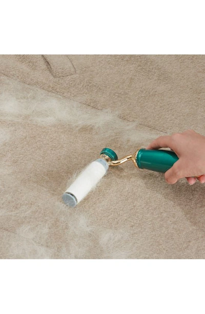 Shop Salav Retro Edition Lint Roller Fabric Shaver In Emerald