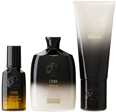 Shop Oribe Gold Lust Collection Set In N/a