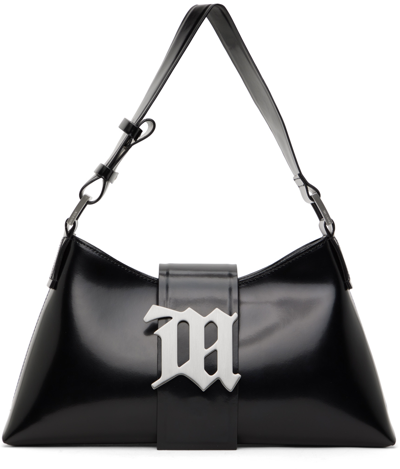Shop Misbhv Black Medium Plaque Bag