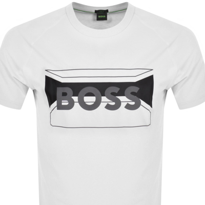 Shop Boss Athleisure Boss Tee 2 T Shirt White