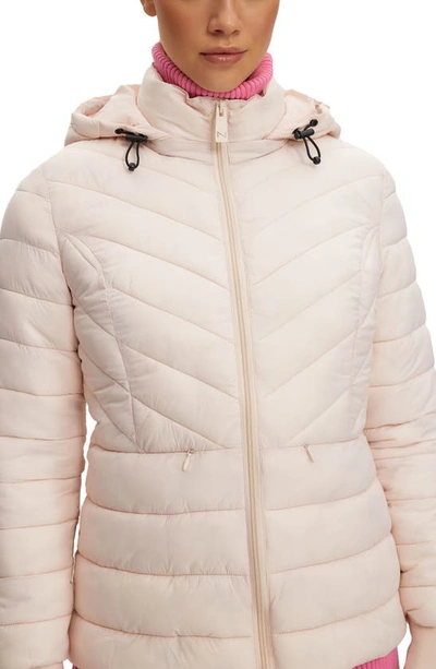 Shop Noize Leandra Water Resistant Puffer Jacket In Shell