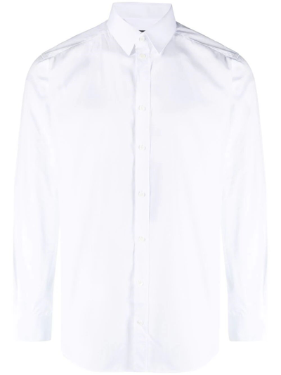 Shop Dolce & Gabbana Cotton Shirt In White