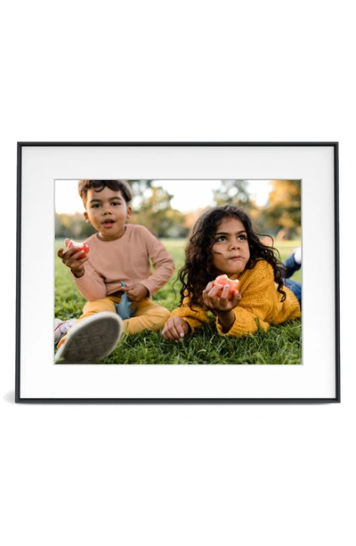 Shop Aura Frames Walden Digital Photo Frame In Matted Ink