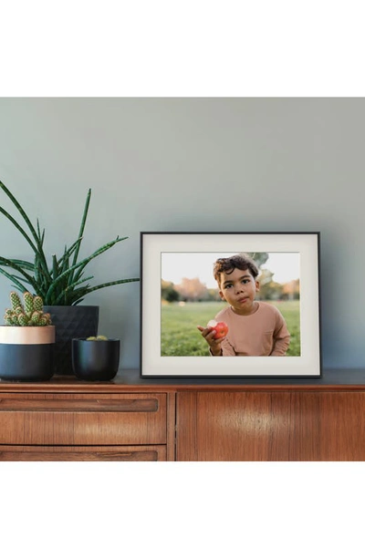 Shop Aura Frames Walden Digital Photo Frame In Matted Ink