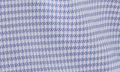 Shop Eton Contemporary Fit Houndstooth Dress Shirt In Medium Purple