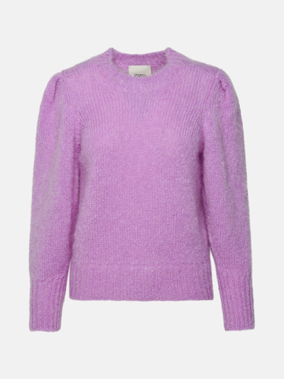 Shop Isabel Marant 'emma' Lilac Mohair Blend Sweater In Liliac