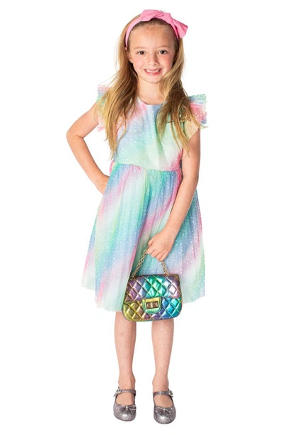 Shop Popatu Kids' Rainbow Tulle Dress