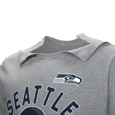 Shop Nfl Gray Seattle Seahawks Tackle Adaptive T-shirt