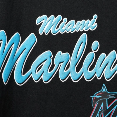 Shop Dkny Sport Black Miami Marlins Marcie Tank Top