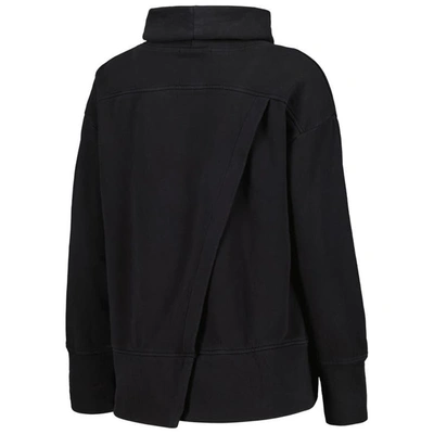 Levelwear Black Chicago Bulls Sunset Pullover Sweatshirt In Black