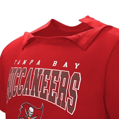 Shop Nfl Red Tampa Bay Buccaneers Home Team Adaptive T-shirt
