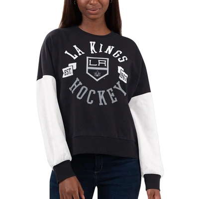 Shop G-iii 4her By Carl Banks Black Los Angeles Kings Team Pride Pullover Sweatshirt