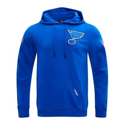 Shop Pro Standard Blue St. Louis Blues Classic Pullover Hoodie