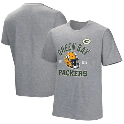 Shop Nfl Gray Green Bay Packers Tackle Adaptive T-shirt