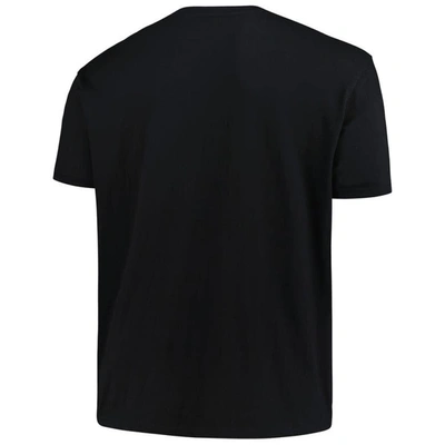 Shop Profile Black Lsu Tigers Big & Tall Pop T-shirt