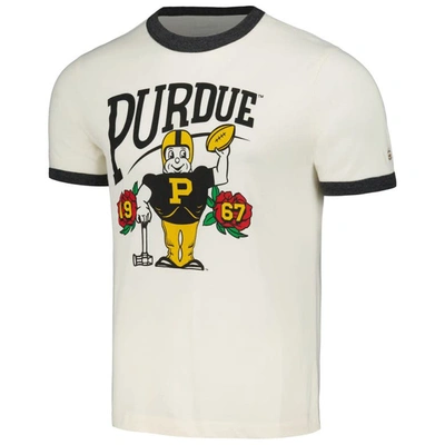 Shop Homefield Cream Purdue Boilermakers 1967 Rose Bowl Ringer T-shirt