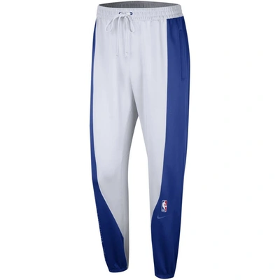 Shop Nike Royal/white Philadelphia 76ers 2023/24 Authentic Showtime Pants