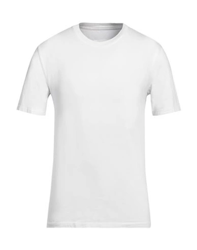 Shop Maison Margiela Man T-shirt Off White Size M Cotton