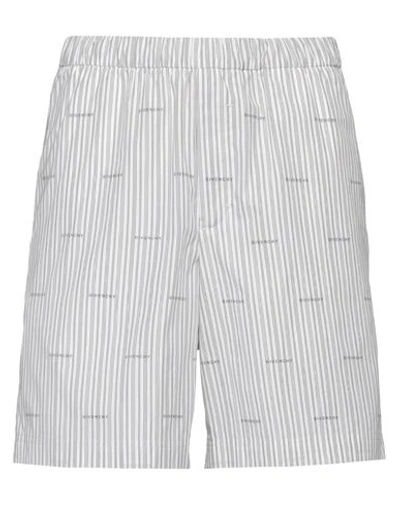 Shop Givenchy Man Shorts & Bermuda Shorts White Size 34 Cotton