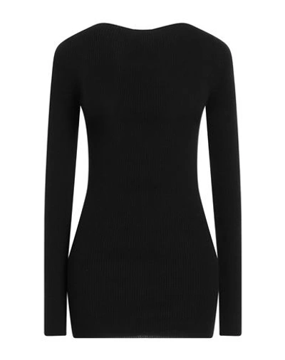 Shop Rick Owens Woman Sweater Black Size M Virgin Wool