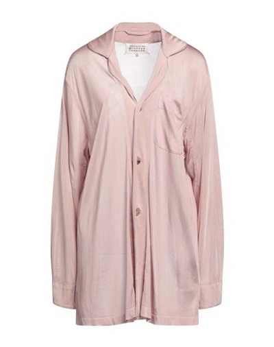 Shop Maison Margiela Woman Cardigan Pastel Pink Size M Viscose