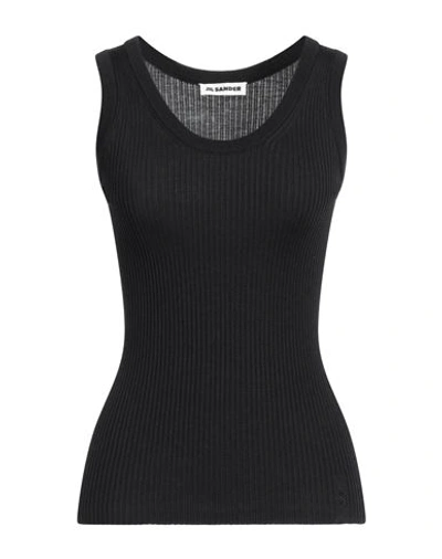 Shop Jil Sander Woman Sweater Black Size 2 Wool, Silk