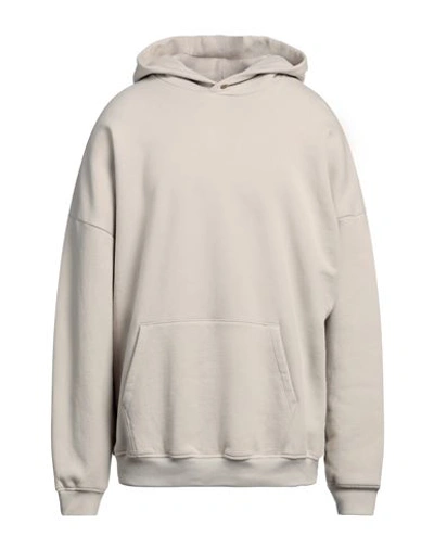Shop Fear Of God Man Sweatshirt Beige Size Xl Cotton, Lycra