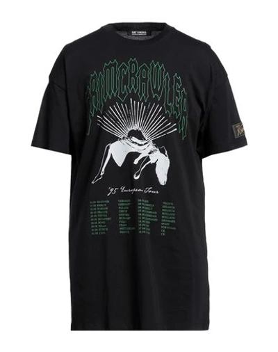 Shop Raf Simons Man T-shirt Black Size Xl Cotton