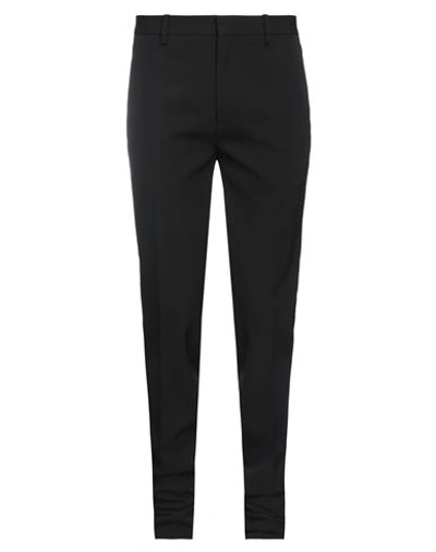 Shop Off-white Man Pants Black Size 36 Wool, Cotton