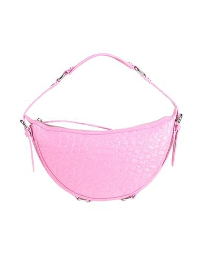 Shop By Far Woman Handbag Pink Size - Bovine Leather