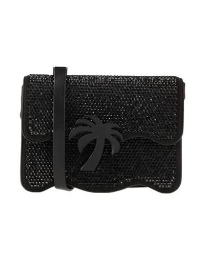 Palm Angels Palm Beach Micro Party Crossbody Bag In Black