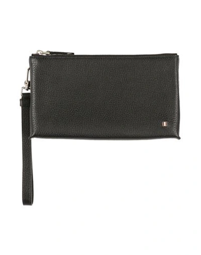 Shop Bally Man Wallet Black Size - Bovine Leather