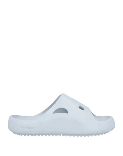 Shop Off-white Man Sandals Light Grey Size 7 Rubber