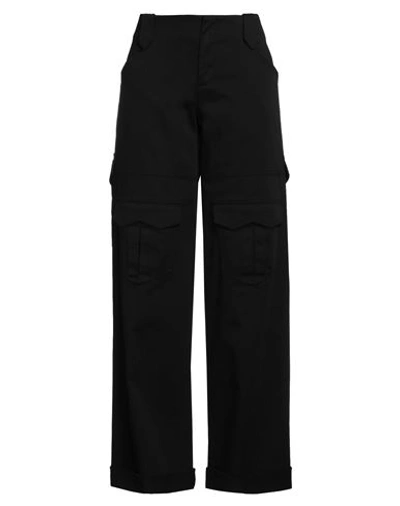 Shop Tom Ford Woman Pants Black Size 27 Cotton, Elastane