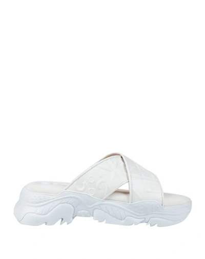 Shop N°21 Woman Sandals White Size 8 Soft Leather