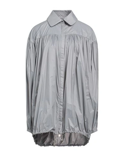 Rochas Woman Jacket Grey Size 8 Polyamide In Grey