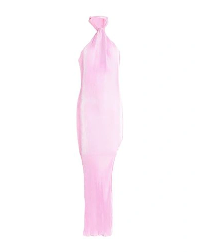 Shop L'idée Woman Woman Mini Dress Pink Size 6 Polyester