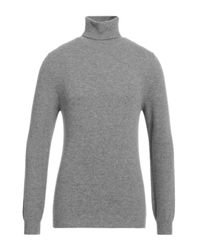 Shop Irish Crone Man Turtleneck Grey Size Xxl Wool