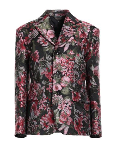 Comme Des Garçons Woman Blazer Black Size S Polyester, Acrylic In Black