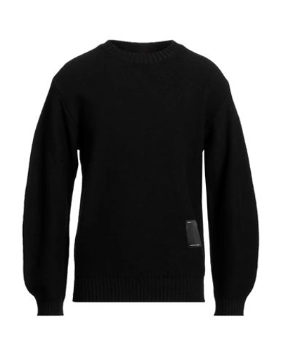 Oamc Man Sweater Black Size M Wool In Black