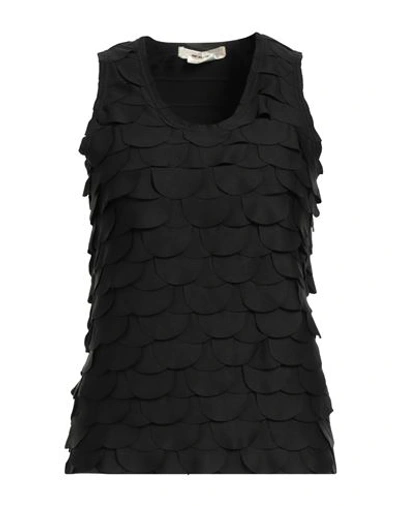 Shop Comme Des Garçons Woman Top Black Size S Polyester