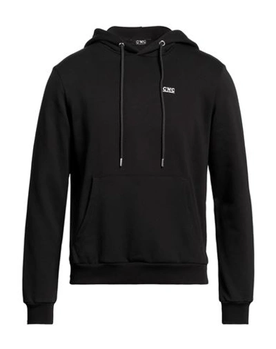 C'n'c' Costume National Man Sweatshirt Black Size Xxl Cotton In Black